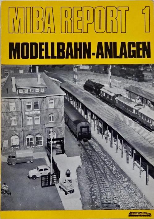 MIBA REPORT 1, Hobby en Vrije tijd, Modeltreinen | H0, Zo goed als nieuw, Boek, Tijdschrift of Catalogus, Gelijkstroom of Wisselstroom