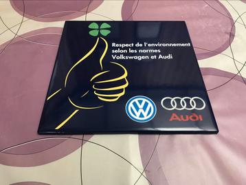 VW/Audi emaillerie Belge reclamebord 1999 beschikbaar voor biedingen