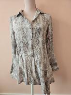 Asymmetrische damesblouse | slangenprint, Ophalen of Verzenden, Zo goed als nieuw, Maat 36 (S)