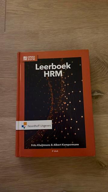 Frits Kluijtmans - Leerboek HRM beschikbaar voor biedingen