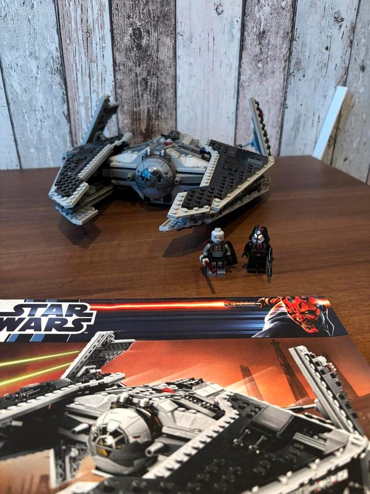 Lego 9500 Star Wars sith Fury-class interceptor, Kinderen en Baby's, Speelgoed | Duplo en Lego, Zo goed als nieuw, Lego, Complete set