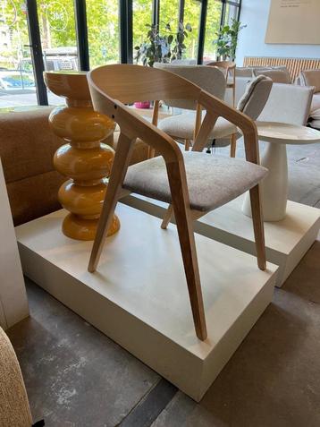 NIEUW eetkamerstoel eiken (6 stuks)