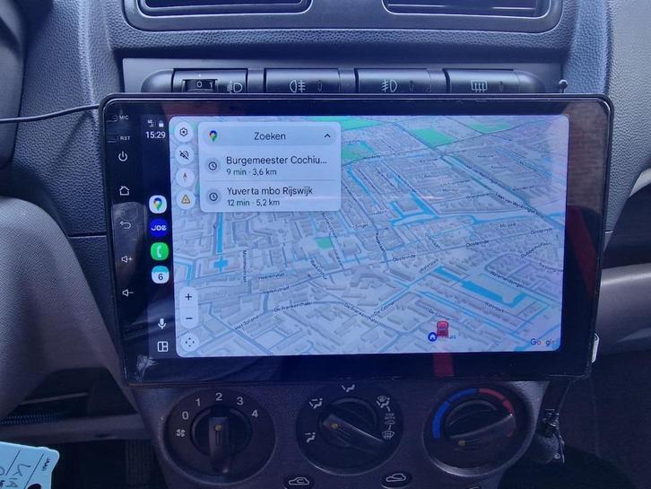 Kia Picanto - 9" Android 13 Autoradio – CarPlay/AndroidAuto, Auto diversen, Autoradio's, Zo goed als nieuw, Ophalen of Verzenden
