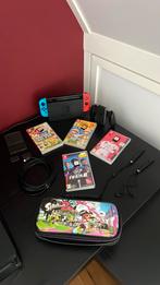 Nintendo switch, Spelcomputers en Games, Ophalen of Verzenden, Gebruikt, Met games, Switch Original