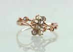 Antieke gouden ring met zaadparels, 19e eeuw, Sieraden, Tassen en Uiterlijk, Antieke sieraden, Ophalen of Verzenden, Goud, Ring