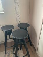 Ikea barkrukjes 3 x, 1 kruk, Ophalen, Gebruikt, In hoogte verstelbaar