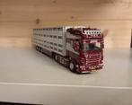 Scania R Vaex vee oplegger WSI, Hobby en Vrije tijd, Modelauto's | 1:50, Ophalen of Verzenden, Nieuw, Bus of Vrachtwagen, Wsi