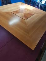 Prachtige grote 8-persoons XL design tafel 180 cm x 180 cm, Huis en Inrichting, Gebruikt, 150 tot 200 cm, Vierkant, Ophalen of Verzenden