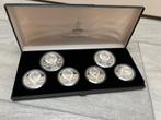 Set Rusland zilver 1980 Olympische spelen, Ophalen of Verzenden, Buitenland, Munten