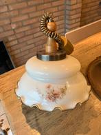 Oude lamp met bloem, Antiek en Kunst, Antiek | Lampen, Ophalen