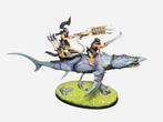 Warhammer Age of Sigmar Idoneth Deepkin Akhelian Allopex, Hobby en Vrije tijd, Wargaming, Warhammer, Ophalen of Verzenden, Zo goed als nieuw