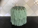Windlicht Macrame, Ophalen of Verzenden, Zo goed als nieuw, Overige materialen, Minder dan 25 cm