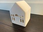Jens Living |  theelichthouder huisje wit | waxinelicht, Huis en Inrichting, Woonaccessoires | Kandelaars en Kaarsen, Overige materialen