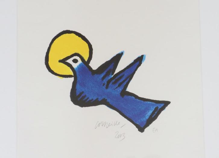 Corneille (1922-2010), EA, 2003, Antiek en Kunst, Kunst | Litho's en Zeefdrukken, Ophalen of Verzenden