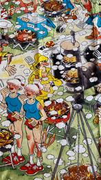 Jan van Haasteren kleedje 63 bij 63 katoen., Hobby en Vrije tijd, Ophalen of Verzenden, Nieuw