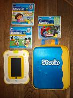 VTech Storio 2 Tablet + Hoes & 3 Cartridges, Kinderen en Baby's, Speelgoed | Vtech, Ophalen of Verzenden, Gebruikt, 4 tot 6 jaar
