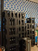 20 Bierflessen in krat, Verzamelen, Ophalen, Zo goed als nieuw, Overige typen, Overige merken