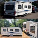 Hobby Prestige 540 UFE 2010 airco/ evt. mover/tent/zakluifel, Rondzit, Hobby, Frans bed, 5 tot 6 meter