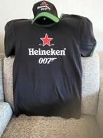 T-shirt en cap James Bond / Heineken NIEUW, Kleding | Heren, Zwart, Nieuw, Heineken, Verzenden