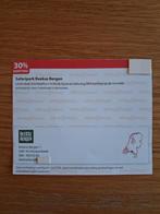 SAFARIPARK BEEKSE BERGEN 30% KORTING MAX 4 PERSONEN!, Drie personen of meer, Kortingskaart