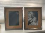 Riviera Maison Fotolijst Zilver/Leder, Ophalen of Verzenden, Zo goed als nieuw, Metaal of Aluminium, Minder dan 50 cm