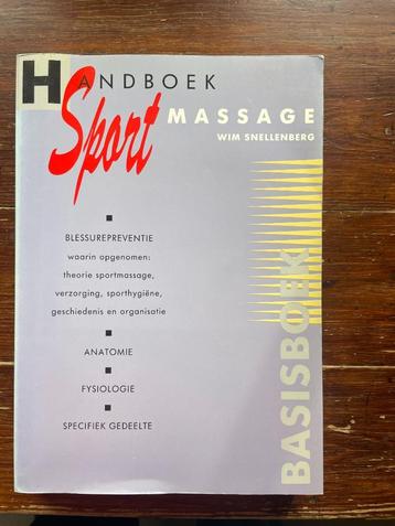 Wim Snellenberg Handboek sportmassage (basisboek) 1992 beschikbaar voor biedingen