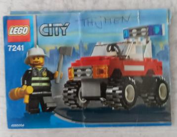 lego 7241-1 lego city brandweerauto 2005  beschikbaar voor biedingen