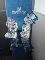 Swarovski kris beer met vrouw bruidspaar, Ophalen of Verzenden, Zo goed als nieuw, Figuurtje