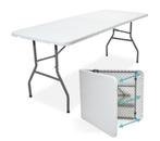 Folding Table & 2 Chairs, Huis en Inrichting, Tafels | Eettafels, Ophalen, Kunststof, Folding, 50 tot 100 cm