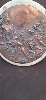 cibele en haar leeuwen Plaquette, Ophalen of Verzenden