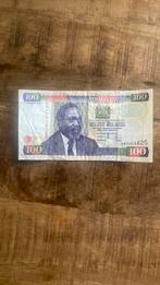 100 shilling Kenia, mooie kwaliteit, Postzegels en Munten, Bankbiljetten | Afrika, Ophalen of Verzenden