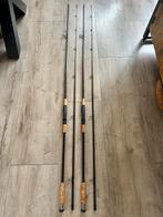 Sportex rods 12ft 2,25lb 2stuks, Watersport en Boten, Hengelsport | Karpervissen, Ophalen of Verzenden, Zo goed als nieuw, Werphengel