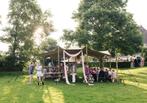 Stretchtent te huur - 10 x 7,5 m - 100+personen - zandkleur, Ophalen, Overige typen, 6 meter of meer, Zo goed als nieuw