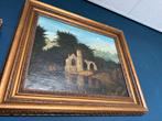 Antiek Schilderij - Groot Formaat, Ophalen of Verzenden
