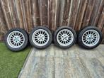 BMW lichtmetalen velgen 16 inch met all-season banden, Ophalen, Gebruikt, 16 inch, Banden en Velgen