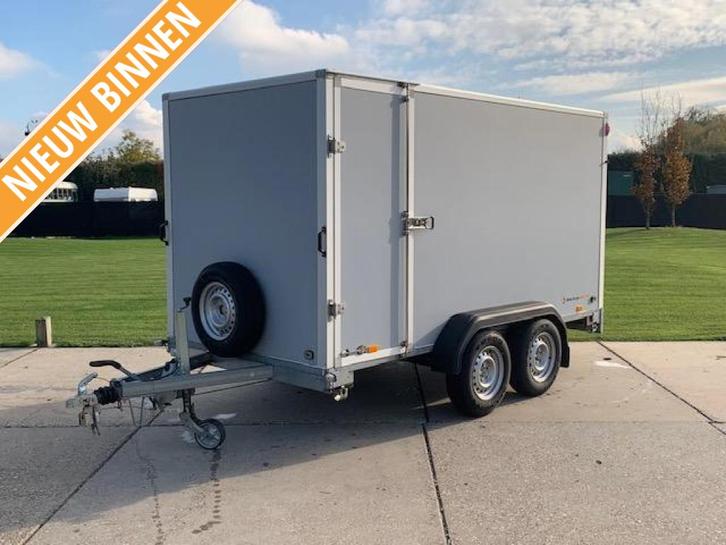 Saris gesloten aanhanger 360x170x180 2 zij deuren TOPSTAAT, Auto diversen, Aanhangers en Bagagewagens, Gebruikt