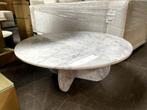 Richmond Coffee table Holmes, salontafel Banswara marmer, Ophalen, Overige materialen, 50 tot 100 cm, Rond