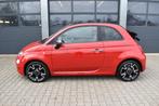 Fiat 500c 0.9 Turbo TwinAir 80pk Sport, Gebruikt, Leder en Stof, Origineel Nederlands, Bedrijf