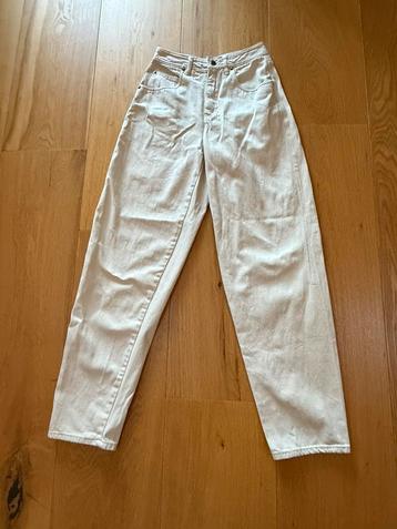 Beige jeans, spijkerbroek, hoge taille, Esprit, maat 38 beschikbaar voor biedingen