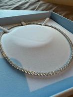 Swarovski Tennis Ketting - Nieuwstaat, Met kristal, Nieuw, Ophalen of Verzenden, Zilver