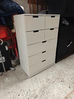 Ikea Nordli ladekast met 7 lades, Ophalen, Gebruikt, 5 laden of meer, 100 tot 150 cm