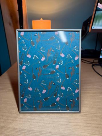 Vintage Zilverkleurige Fotolijst 17x23cm beschikbaar voor biedingen