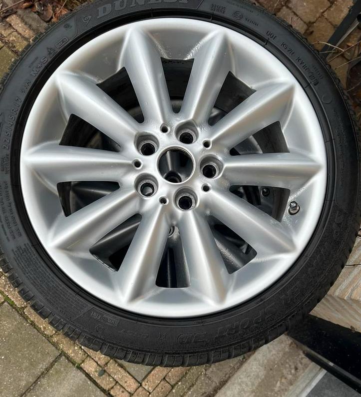 17 inch Velgen met winterbanden, Auto-onderdelen, Banden en Velgen, Ophalen, Overige, Gebruikt, Banden en Velgen