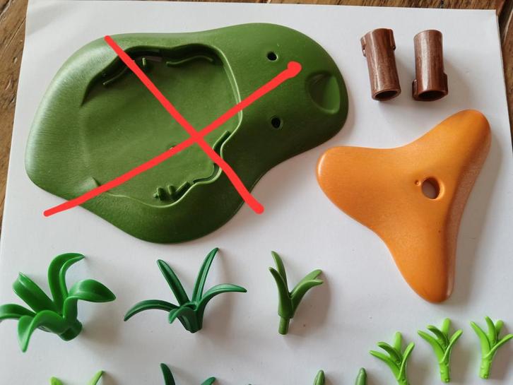 Playmobil losse onderdelen planten en bomen, Kinderen en Baby's, Speelgoed | Playmobil, Zo goed als nieuw, Los playmobil, Ophalen of Verzenden