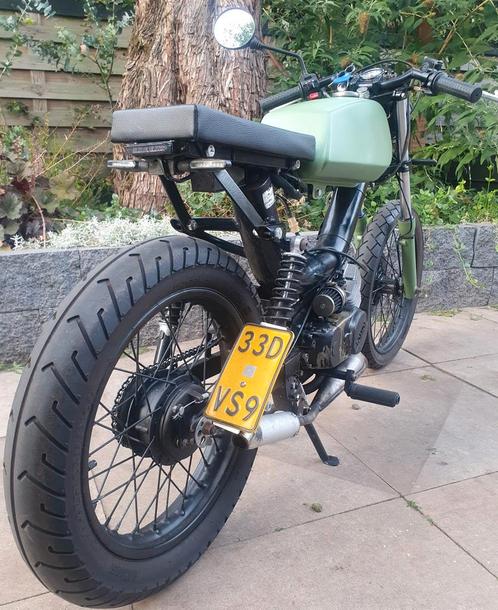 Tomos A2 caferacer met kenteken, Fietsen en Brommers, Brommers | Tomos, Zo goed als nieuw, Standard, Ophalen