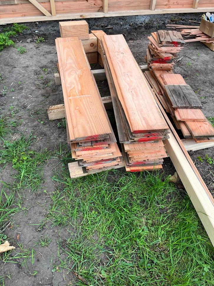 Douglas Rabatdelen Planken - Restpartij, Doe-het-zelf en Verbouw, Hout en Planken, Nieuw, Plank, Overige houtsoorten, Minder dan 200 cm