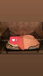 ZWART meegroeibed 80x200, Ophalen, Gebruikt, 70 tot 85 cm, Lattenbodem