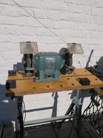 Dubbele slijpmachine goede staat, Doe-het-zelf en Verbouw, Gereedschap | Slijpmachines, Ophalen, Minder dan 700 watt, Werkbankslijpmachine