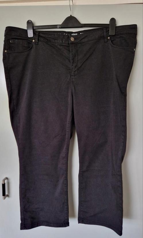 ZGAN Magic Simplicity Miss Etam 3/4 broek zwart maat 54, Kleding | Dames, Grote Maten, Zo goed als nieuw, Broek of Spijkerbroek