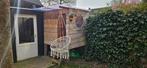 Speelhuisje 170br x 140diep, Ophalen, Gebruikt, Hout